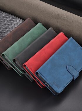 小米POCO M3Pro(5G)皮套真皮手机壳红米Note10(5G) 插卡支架保护