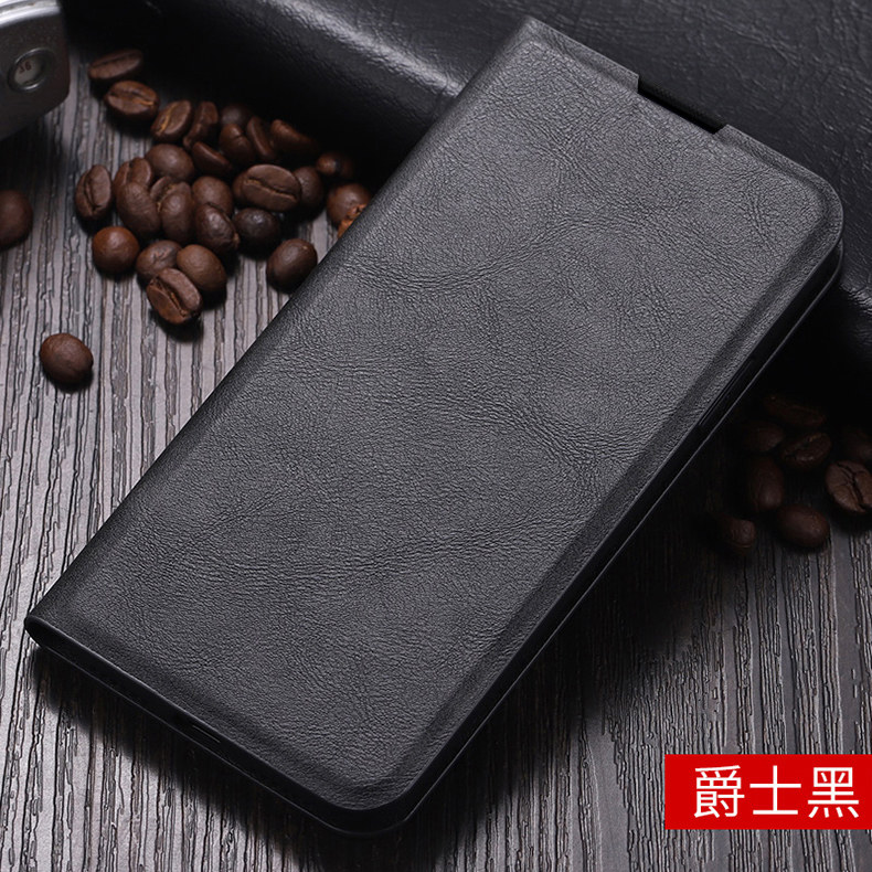 适用于小米红米10X 5G皮套手机壳redmi 红米9真皮皮套note9pro保护套4G超薄软胶套前后全包翻盖支架商务复古