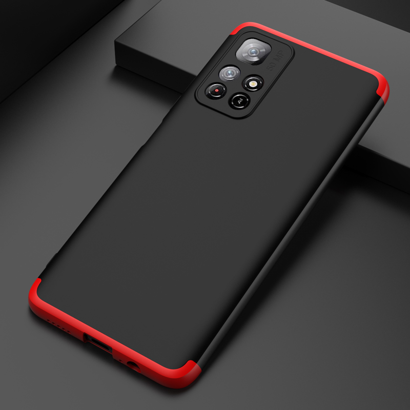 适用xiaomi 小米PocoM4Pro手机壳全包防摔5G镜头全包21091116AG硬壳膜