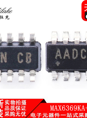 全新原装 MAX6369KA+T 贴片SOT23-8 电压监控器IC 丝印AADC