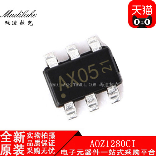 全新原装 AOZ1280CI 贴片SOT236 开关稳压器芯片 丝印AX