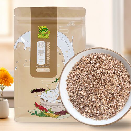 谷麦郎沽源熟纯红藜麦片350g/袋