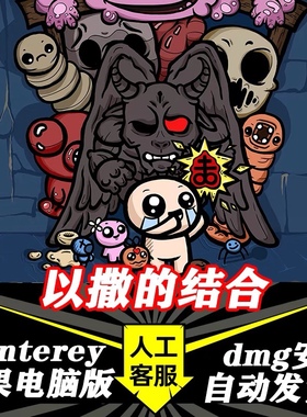 以撒的结合苹果电脑 中文游戏Mac版支持Big Sur支持Monterey M1M2