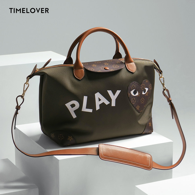 Time lover水松饺子包轻奢设计款手提包大容量休闲包潮女包包轻便