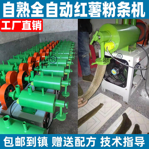 做红薯粉条机器全自动商用加工粉条机小型家用压米粉米线漏粉丝机