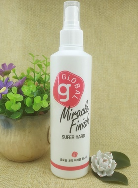 韩国正品global液体发胶强力定型喷雾刘海碎发空乘空姐发胶无白屑