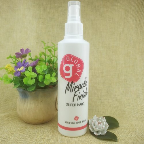 韩国正品global液体发胶强力定型喷雾刘海碎发空乘空姐发胶无白屑