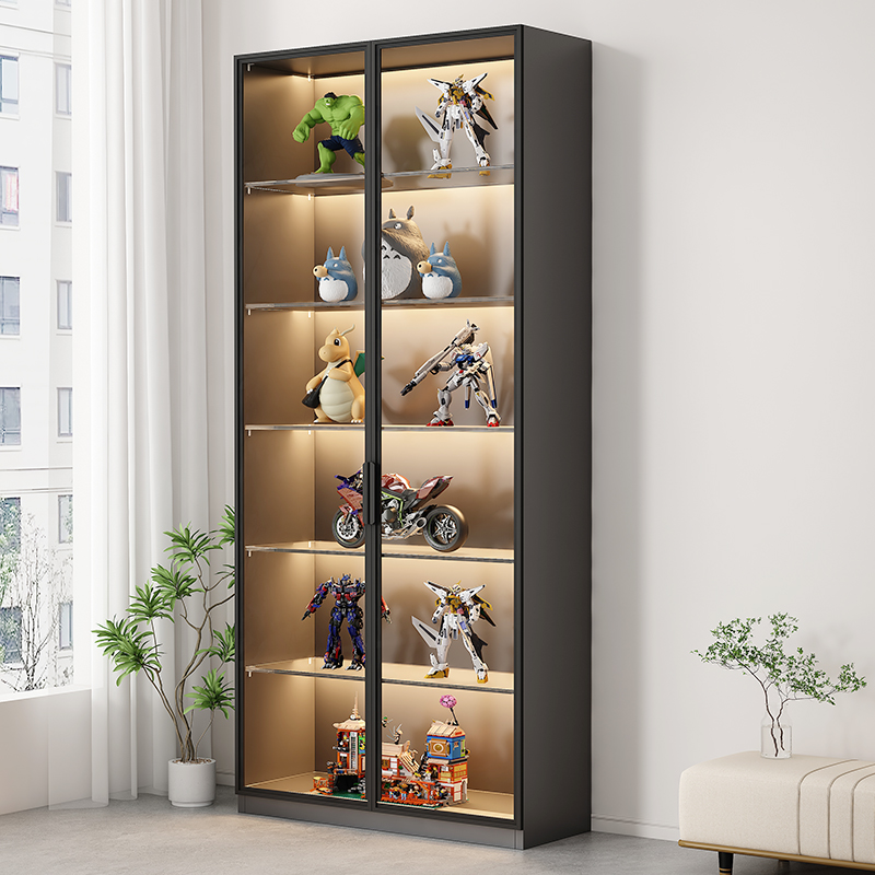 支持各种尺寸定制 送装入户 极简玻璃柜门