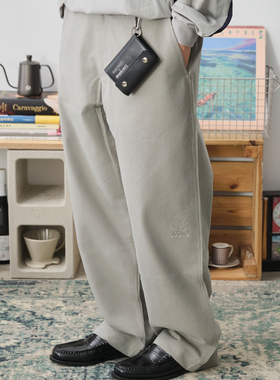 HavenYard 优质天丝棉宽松直筒简约休闲长裤
