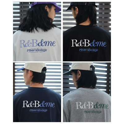 HavenYard R&B&me趣味标语短袖夏季百搭T恤