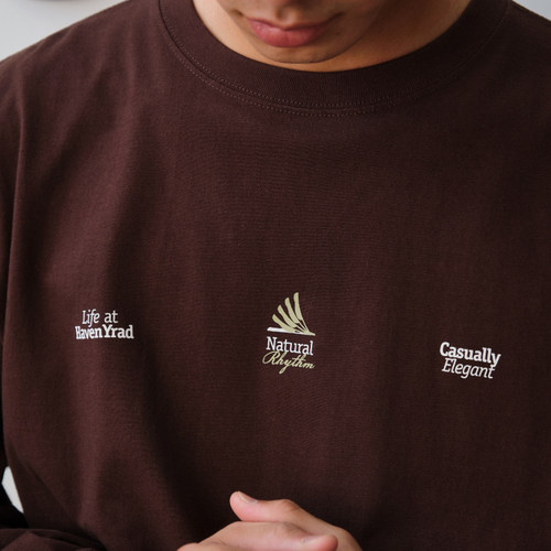 HavenYard小棕榈250克宽松T恤