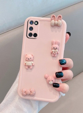 适用于oppoa52手机壳女pdam10可爱a52oppo卡通0pp0新款opa女生oppa软壳0ppoa全包防摔oppora创意opppa啊opooa