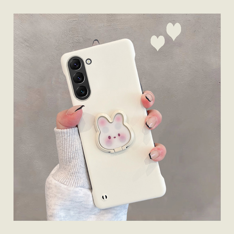 适用于三星s23/s23+无边框硬壳