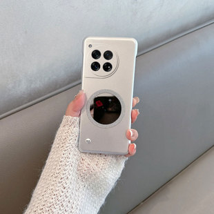 适用于oppo一加ace3手机壳aec3pro无边框pje110半包pjx110硬壳1+oppoace3por带镜子ac3p0r超薄新款女轻薄镜面