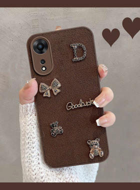 适用于oppoa58手机壳a1活力版a58x5g立体a2x新款phj110女opa585g可爱a1x复古oppa个性0pp0创意a85x全包防摔套