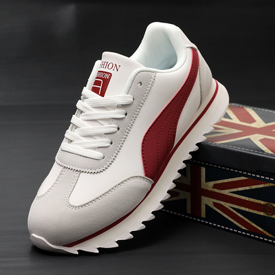 百搭增高运动休闲板鞋情侣阿甘鞋