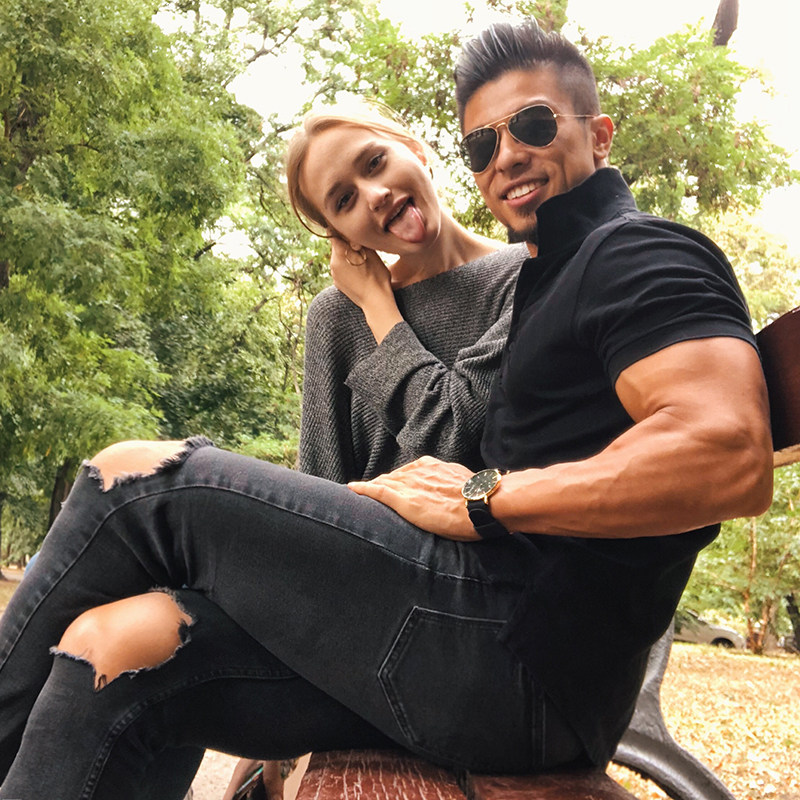 Simplicity man life man Mercerized Judy Polo Sweater t-shirt men 93919 Normal deliveryin the Men's clothing,  Polo Shirts  category - from Buy2taobao.com to provide professional Taobao agent buy service