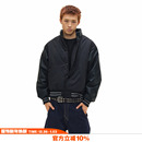 型vibe皮袖 NOVACAM cleanfit版 短款 加厚棉服棒球夹克外套 复古美式