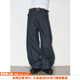 竖条纹慵懒通勤休闲裤 NOVACAM baggy廓形西裤 复古弯刀牛仔裤 美式