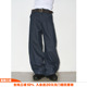 竖条纹慵懒通勤休闲裤 NOVACAM baggy廓形西裤 复古弯刀牛仔裤 美式