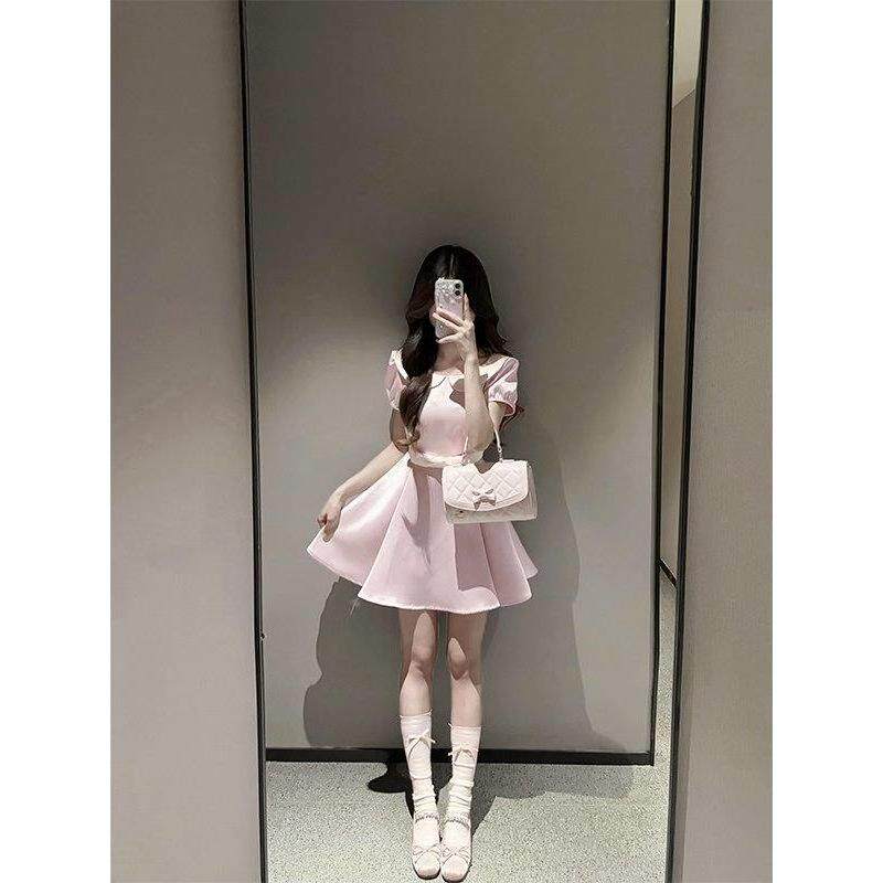 法式连衣裙女高级感成人