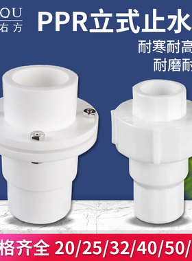 20PPR热熔止回阀单向阀25/32/40/50/63活接止水阀逆止阀管件配件