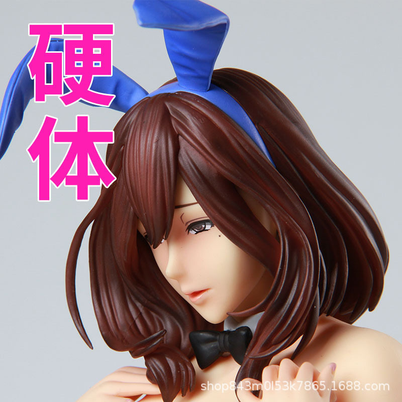 xinhao厂 1/4织田原画 村主宏美 桑岛优子兔女郎手办机箱模型摆件