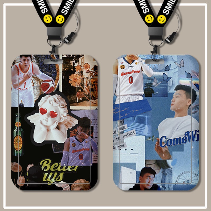 CBA男篮赵睿卡套公交卡套饭卡门禁卡套学生证件卡地铁卡套校牌套