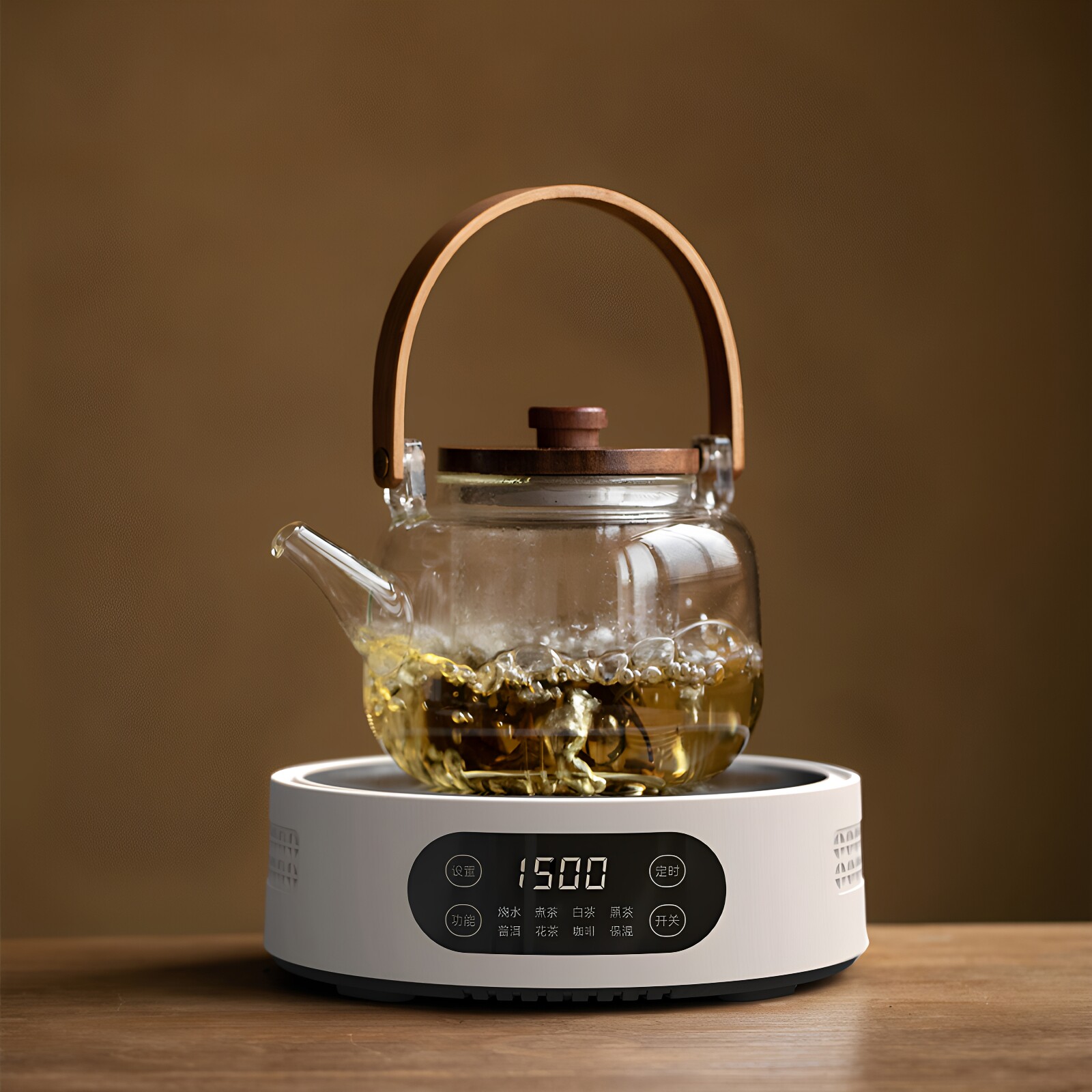 乐米思多功能电陶炉茶炉家用大功率静音煮茶器迷你小型煮茶炉保温