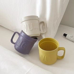 ins简约漱口杯高颜值家用情侣刷牙杯学生宿舍牙刷牙具洗漱杯子