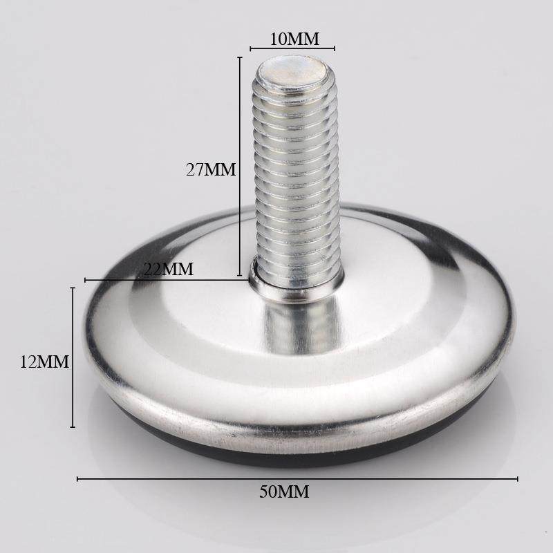现货不锈钢家具可调脚垫沙发脚电视柜茶几桌腿床脚支撑可调节柜脚,基础建材,层板拖,淘宝优惠券,粉丝福利购,淘宝优惠卷