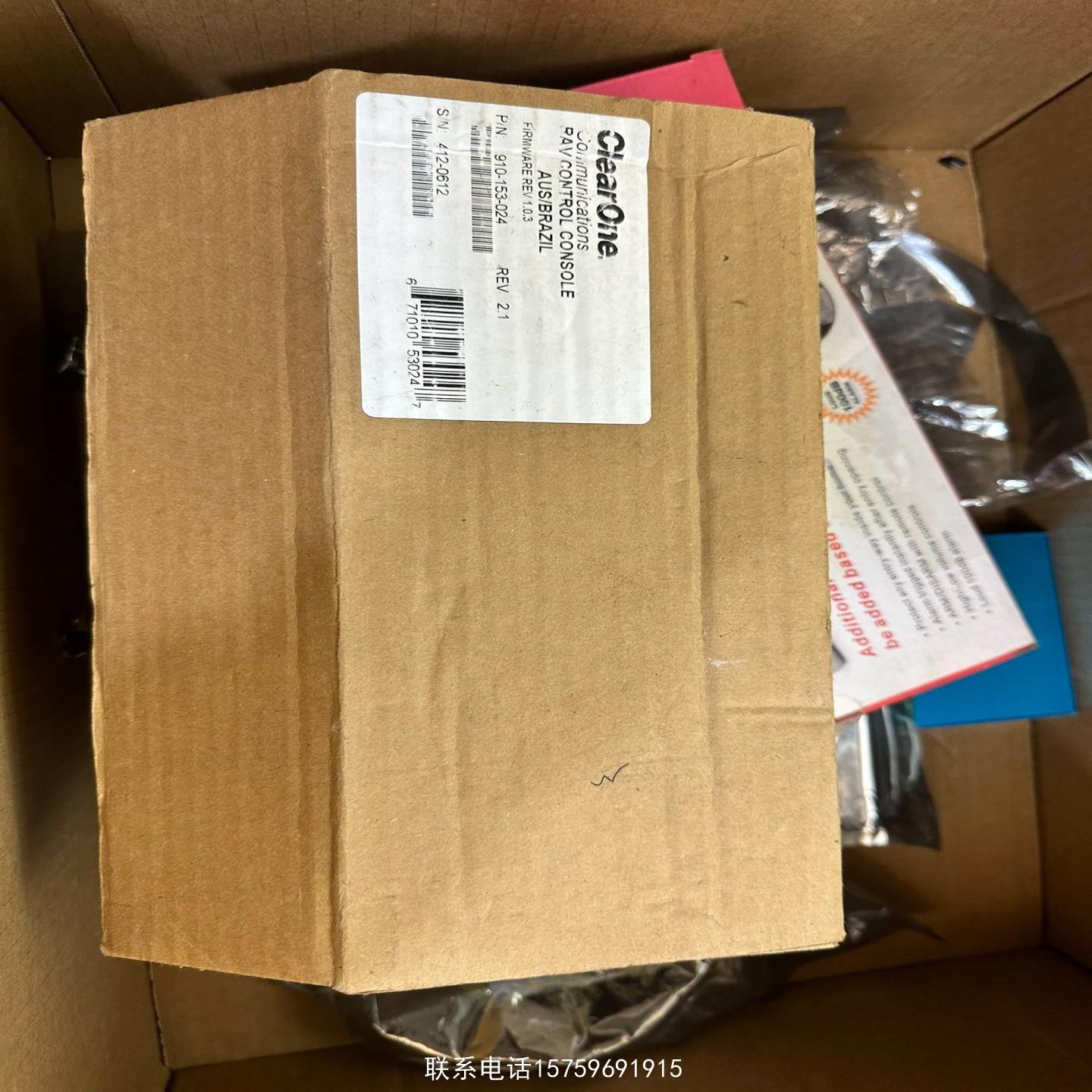 原装正品clearone音频处理器无线桌面控制台电话拨号盘无询价