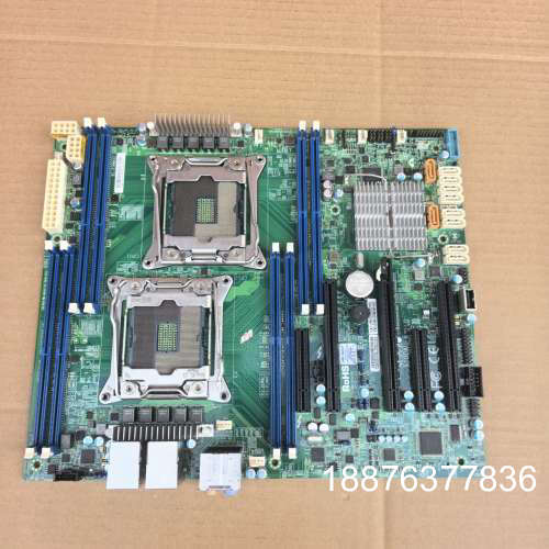 超微 X10DRL-I 双路X99 C612 实物图二手拆机议价