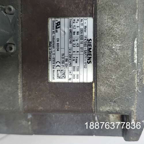 伺服电机1FK7060-5AF71-1FG2测试发货，