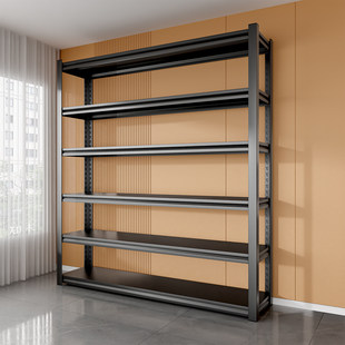 家用货架置物架多层落地仓库阳台储藏室杂物间商用超市钢制收纳架