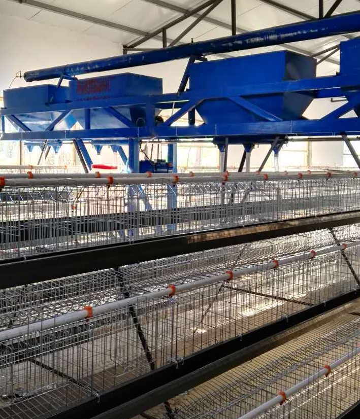 新款 天车喂料机机机蛋鸡全自动设备料车电动加料车遥控送料车