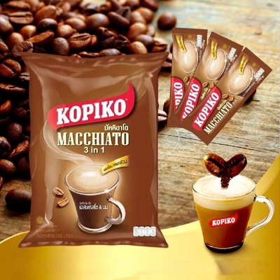 越南代购泰国Macchiato 3合1玛奇朵浓香速溶咖啡印尼400g