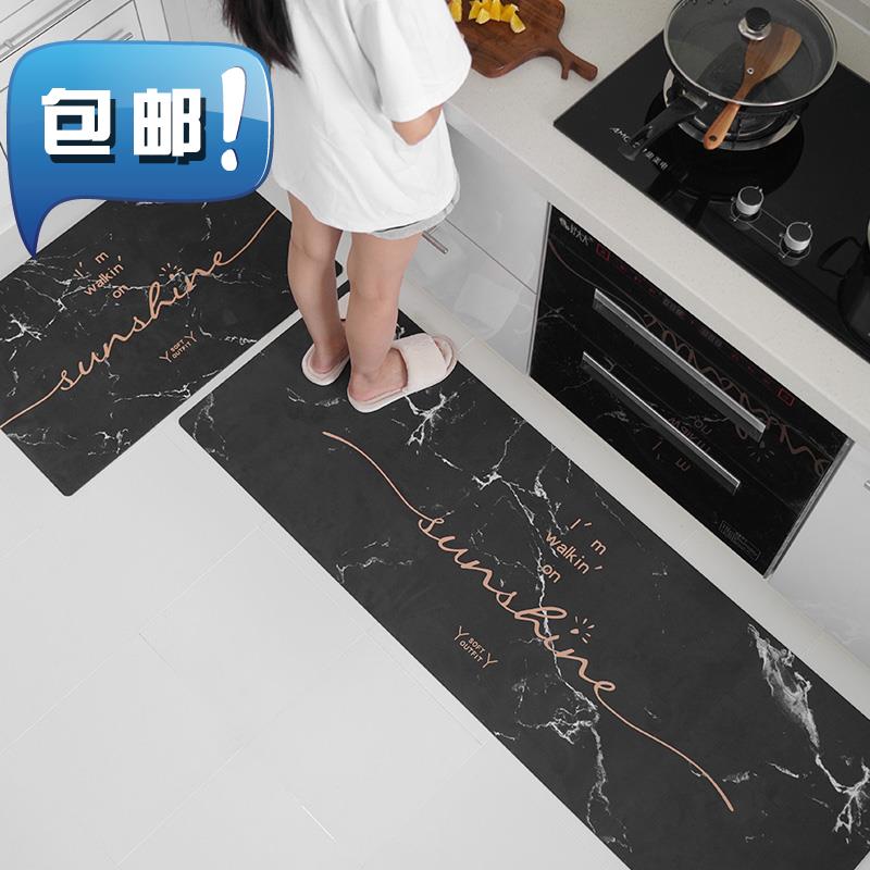大理石纹ins北欧脚垫r厨房地垫防滑防油家用防水地毯垫子吸水门垫|ruв категории домашний ткань, мат - от Buy2taobao.com для оказания профессиональной услуги покупки агента Taobao