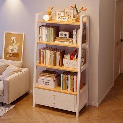 电视柜侧边置物架置物架落地多层收纳架子客厅电视机旁边的柜子储