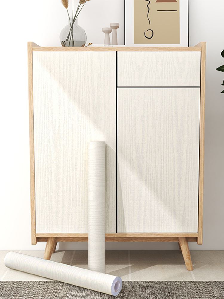 木纹柜子贴纸仿木衣柜厨柜柜门鞋柜推拉门旧家具翻新贴纸自粘防水