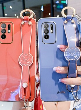 OPPOPELM00手机壳6.43英寸A95保护套全包边A95 5G外壳防摔opopPELMOO软壳oopp啊95硅胶opp挂绳OPPP小清新0pp0