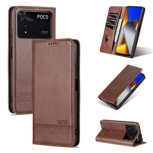 适用POCOX4PRO手机壳皮夹POCO X4PRO保护套6.67英寸小米2201116PG外壳翻盖X4PORp0c0男士X4PR0poco防摔pocoph