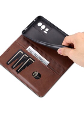 适用 小米22127RK46C手机壳翻盖红米K60Pro外壳6.67英寸保护套皮夹K60PR0软壳K60POR钱包款K6OPRO潮女男士插?