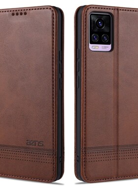 适用vivoV2080A手机壳翻盖vivoS7t保护套皮夹vivoV2080t外壳6.44英寸vovist7磁扣viuov2o8oa钱包款vivi硅胶wi