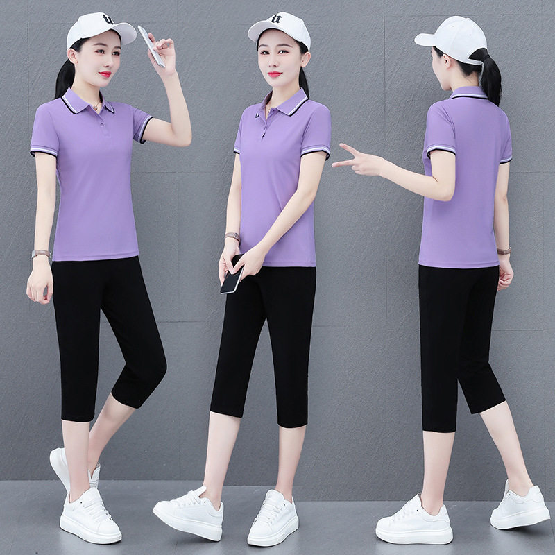 2026夏季休闲运动服套装女2024新款时尚减龄