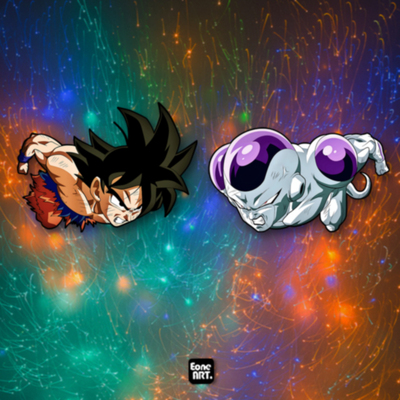 七龙珠孙悟空弗利萨反光车贴贴纸