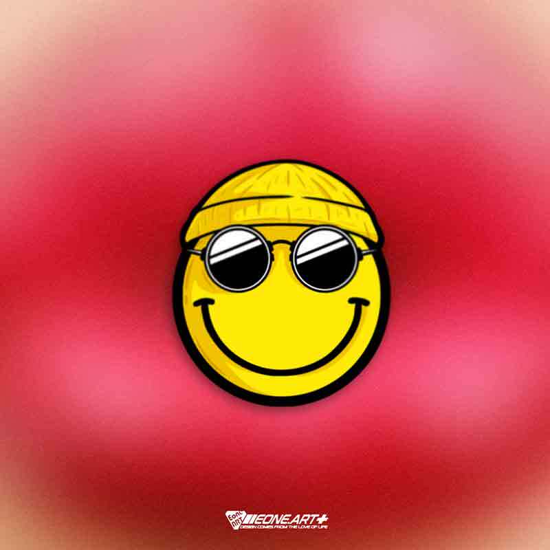 eone反光车贴这个杀手有点冷搞笑笑脸室内外玻璃漆面防水平面贴纸