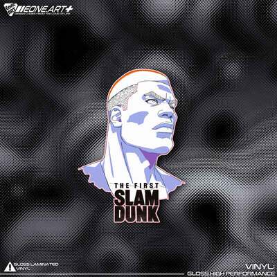 灌篮高手赤木刚宪反光防水贴纸