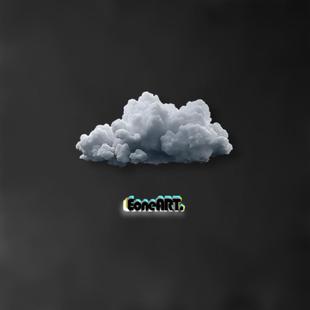 EONE反光车贴云朵高飞水自流汽摩装饰电动车行李箱室内外防水贴纸