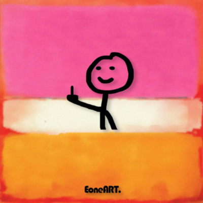 可爱火柴人搞笑问候反光防水贴纸